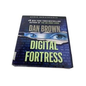 Dan Brown Digital Fortress Audiobook 5 CDs NEW Bruce Sabath 2004 Thriller